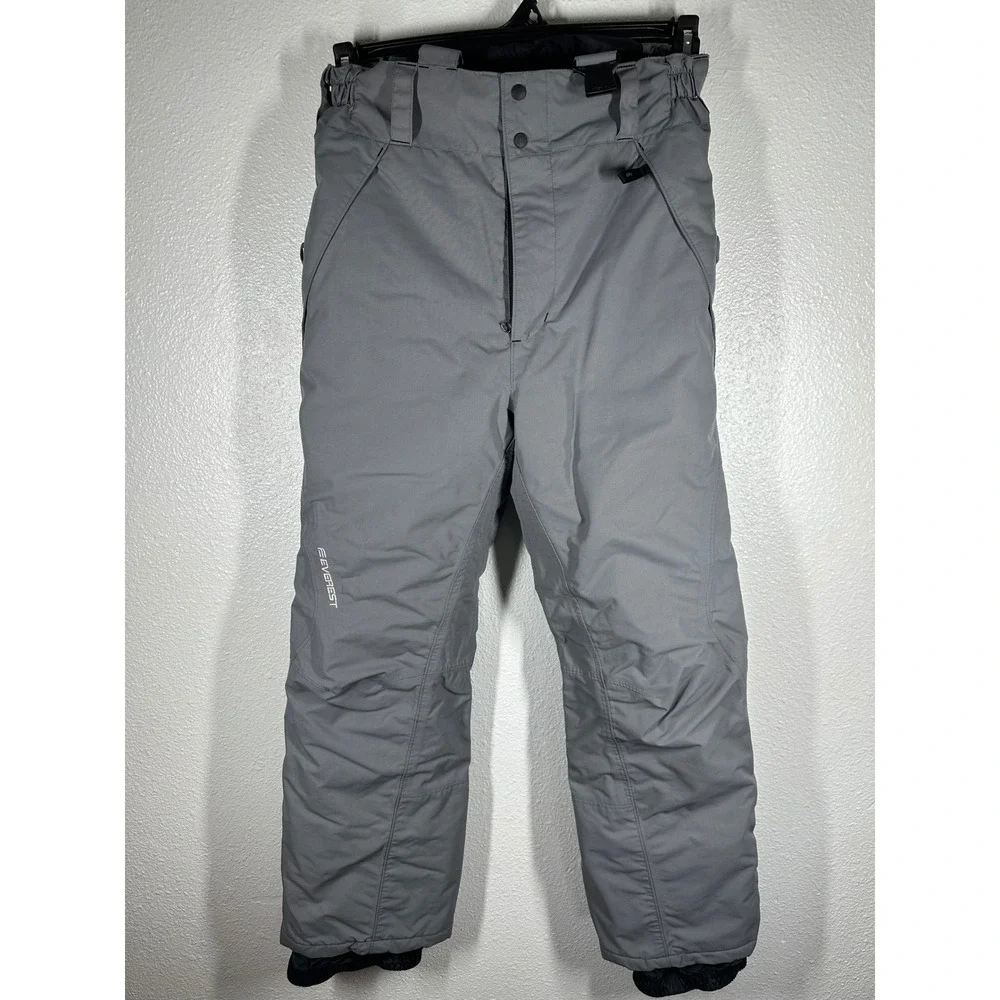 Everest Snow Pants Kids 158 Gray GFX Insulated Winter Ski‎ Snowboard Pants